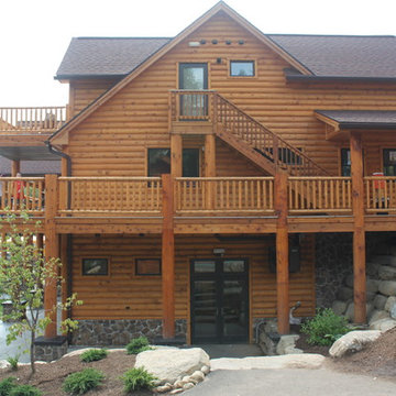 Log Railing