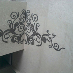 marble flooring - Paintings