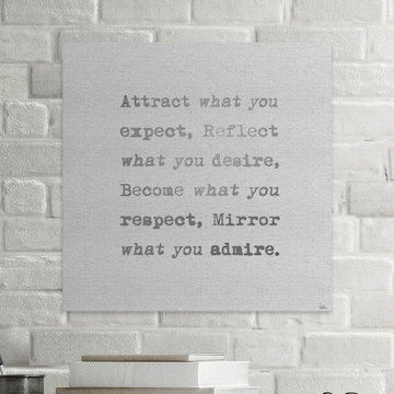 "Attract What You Expect II" Painting Print on Wrapped Canvas