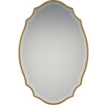 Quoizel - Quoizel QR2799 Mirror Monarch Gallery Gold - Quoizel mirrors come in a variety of styles and finishes. Choose from metal painted or even pen shell one of our popular Quoizel Naturals. Our mirrors add that finishing touch to your home`s style.