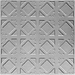 0675 Tin Ceiling Tile - ABSTRACT DIAMONDBACK - Ceiling Tile