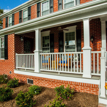 Addition Provided an In-Law-Suite,New Bedrooms for Teens,and a Gourmet Kitchen