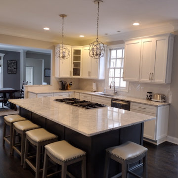 New Albany Ohio Kitchen Cabinet Refacing Remodeling Project 2