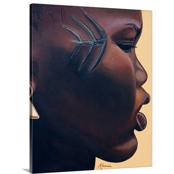 Tribal Mark, 2007 Wrapped Canvas Art Print, 16"x20"x1.5"
