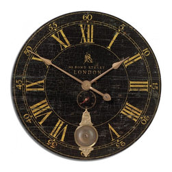 www.essentialsinside.com: bond street wall clock - Wall Clocks