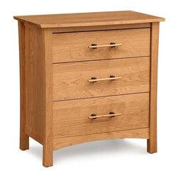 Monterey 3 Drawer Large Nightstand - Nightstands And Bedside Tables