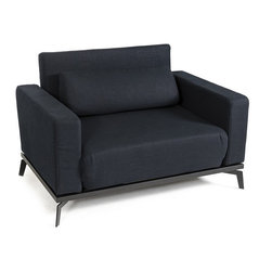 DIVANI CASA AVENUE MODERN FABRIC LOUNGE CHAIR - Outdoor Lounge Chairs