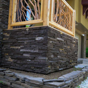 Willow Branch Arbor Feature and Porch