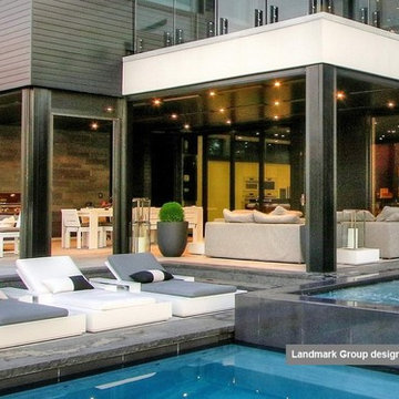 Infinity Pool for Ultra Modern Home