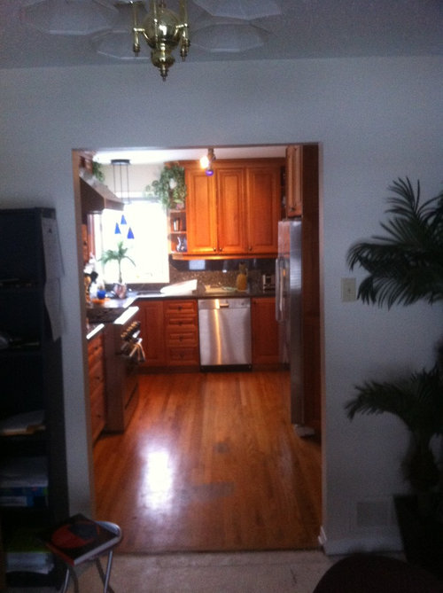 Need Help with expanding Kitchen into Dining Area