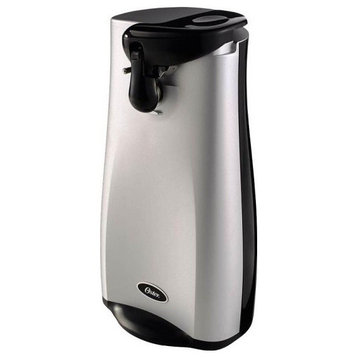 Oster Tall Can Opener, Silver/Black