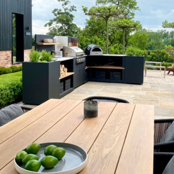 Outdoor kitchen in Macclesfield, Cheshire