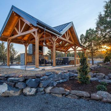 Timber Retreat Pavilion – Outdoor Entertaining Space
