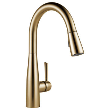 Delta 9113-DST Essa Pull-Down Kitchen Faucet - Champagne Bronze