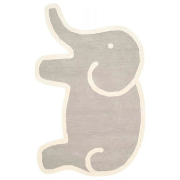 Safavieh Martha Stewart Elephant Rug, Gray, 3'6"x5'9"