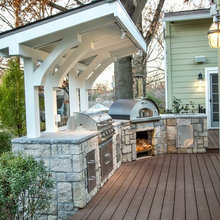 Backyard BBQ Island