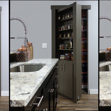 Kitchen Update with A Hidden Door