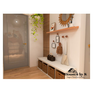 Projet Evry - Optimiser et Décorer une entrée - Traditional - Entry ...
