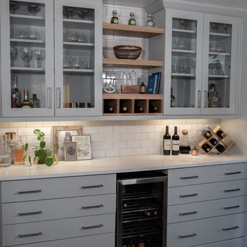 Showplace EVO Kitchen - Maple Pierce w/ Gunsmoke