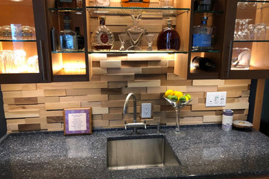 Example of a kitchen design in Seattle