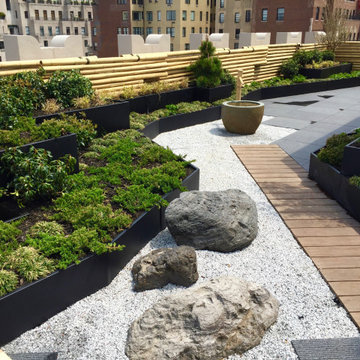 Powder Coated Aluminum Connect Planters