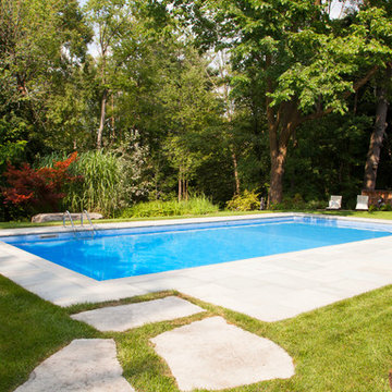 A Modern Inground Amongst Sprawling Greenery