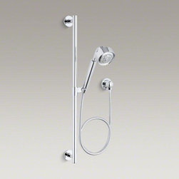 KOHLER Polished Chrome Stillness&reg;/purist&reg; Contemporary Handshower Kit - Showerheads And Body Sprays