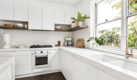 Renovation Education: A White-on-White Cool Coastal Kitchen