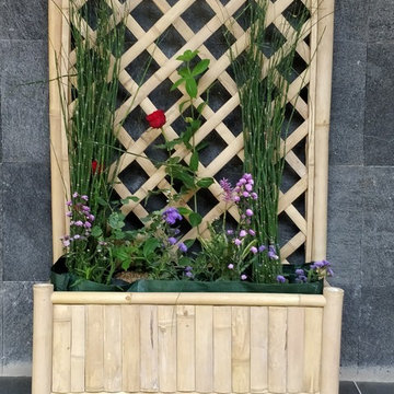 BAMBOO FENCE INSTALLATION BANTUL - INDONESIA