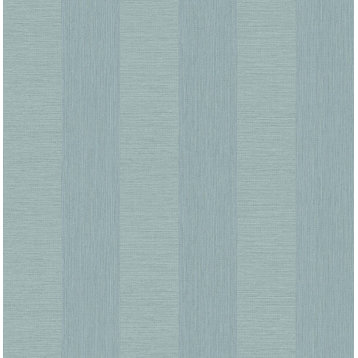 2908-25309 Intrepid Aqua Faux Grasscloth Wallpaper Non Woven