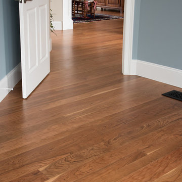 Custom Cherry Wood Floors & Stairs - New Hampshire
