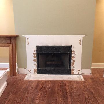 Naples White Sandstone Mantel