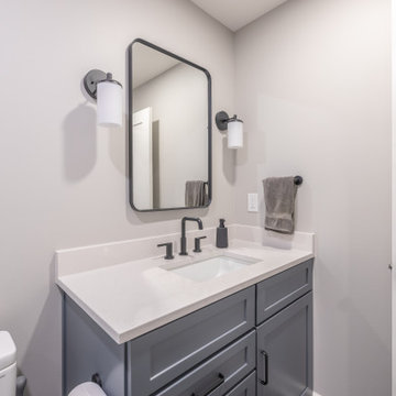 Family-Friendly Basement Remodel with Custom Features