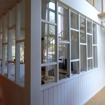 Extension et surélévation d'une maison à Bidart