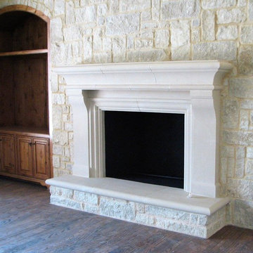 Transitional and Contemporary Mantels