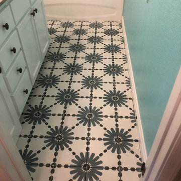 Bold Tile Choice Gives WOW Factor!