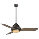 Minka Aire - Minka Aire Concept I Wet LED Indoor/Outdoor Ceiling Fan With Wall Control, Oil Rubbed Bronze, 52" - Features