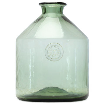Vase 7"Dx9"H Glass