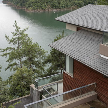 dassoXTR Rain Clad Siding in Hangzhou Qiandao Lake Emerald Island Villa