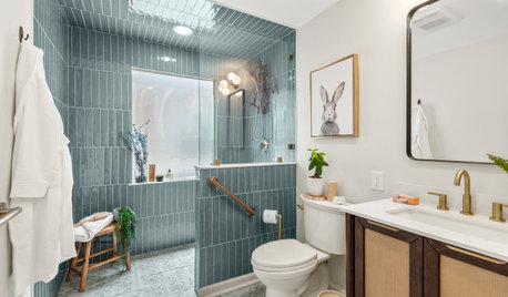 Bathroom of the Week: Grab Bars and a Curbless Shower
