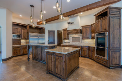 Example of a classic kitchen design in Other