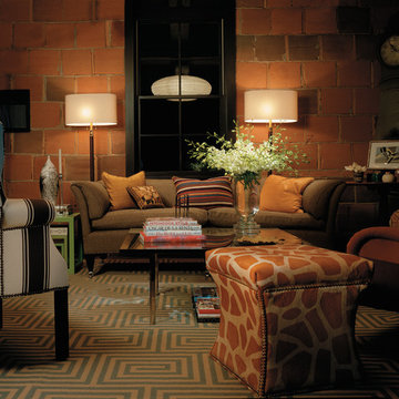 Use dimmers in the family room