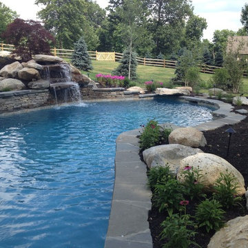 Natural Stone Waterfall