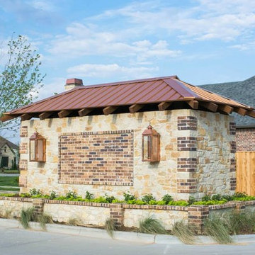 Oakmont Copper Pergola Roof Covering