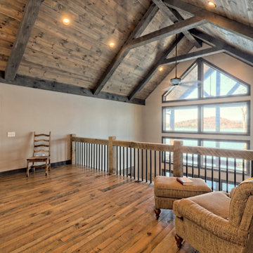 Lake's Edge: Rustic Craftsman Lake Home