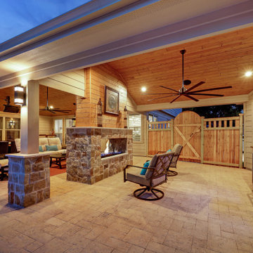 Expanded outdoor living in Spring TX