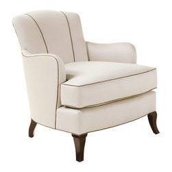 Scallop Chair - The Barbara Barry Collection - Living Room Chairs