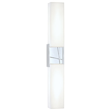 Norwell Lighting 9755-CH-MA Artemis, 24" 20W LED Linear Bath Vanity