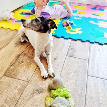 Pet and kid friendly flooring