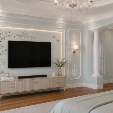 Elegant Classic Bedroom Wall Mural